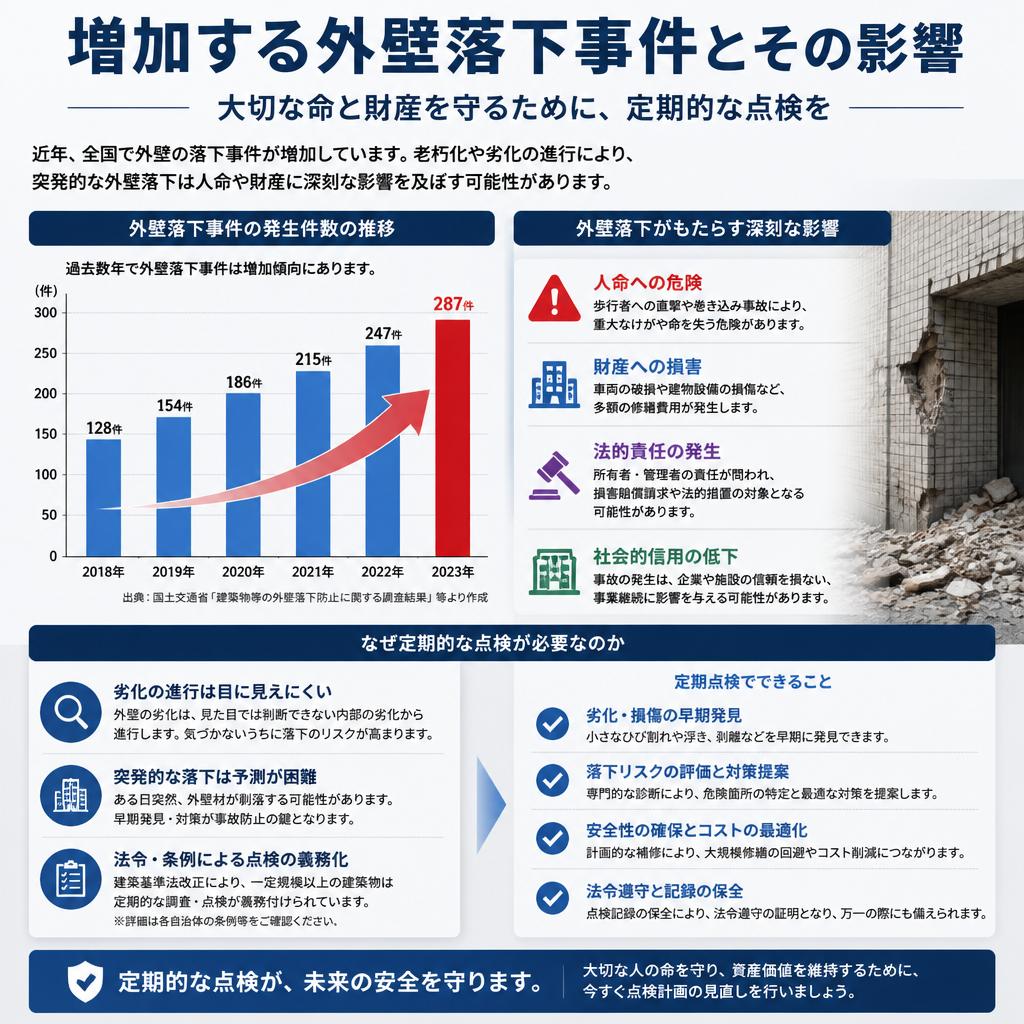2. 外壁落下事故の現状