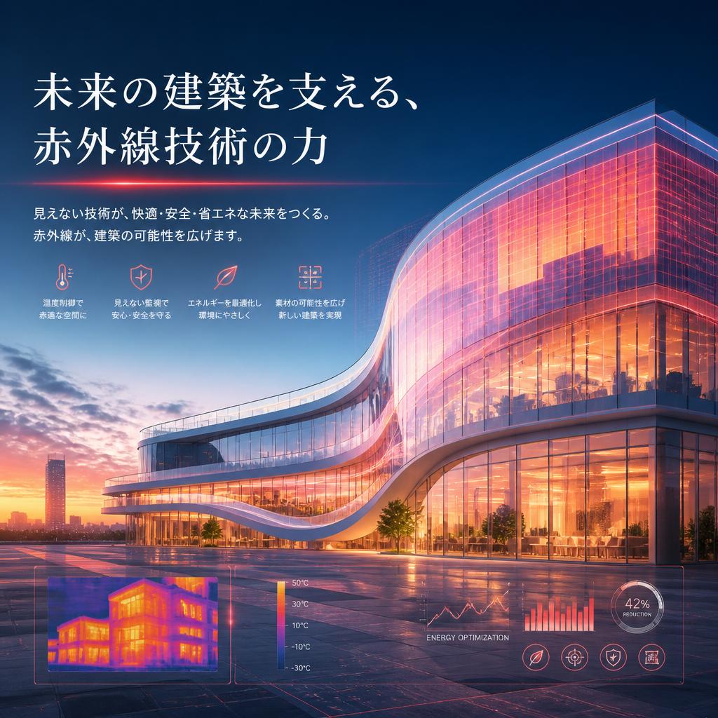 未来の建築を支える、赤外線技術の力