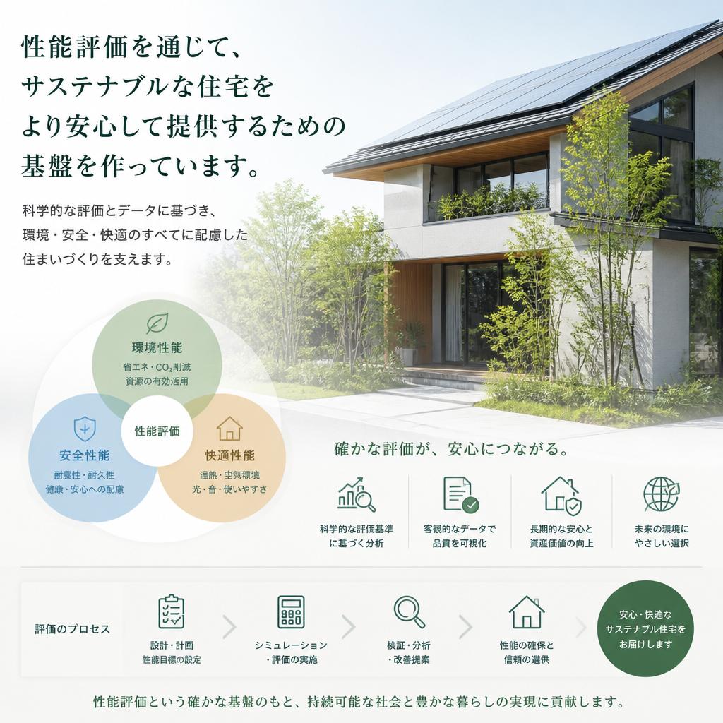 住宅性能評価への貢献